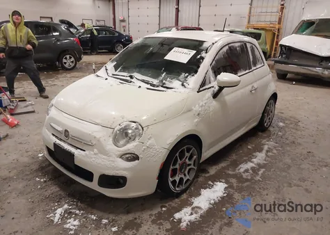 2015 Fiat 500 Sport from USA, damaged, VIN 3C3CFFBR9FT501687